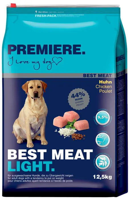 Adult Best Meat Light kylling 12,5 kg - Maxi Zoo Danmark