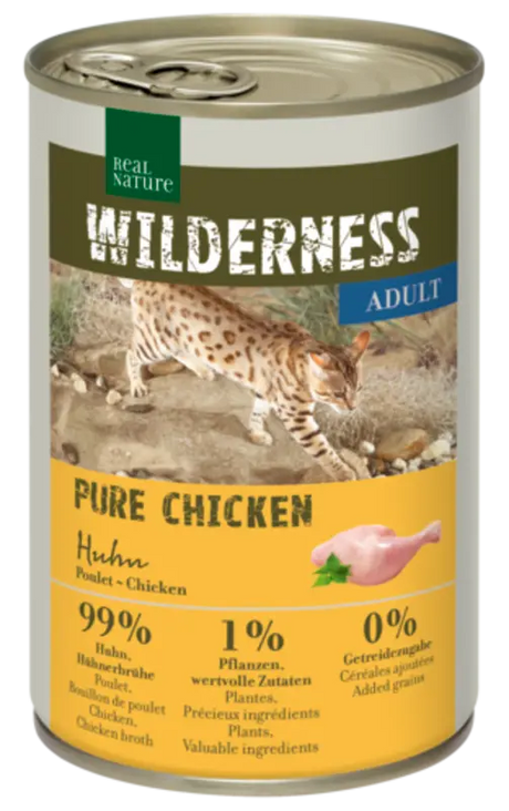 Adult Wild. Pure Chicken, dåse kylling 400 g - Maxi Zoo Danmark