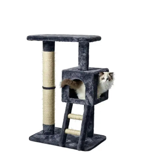 Kradsemiljø Stairs 40x60x93 cm grå/beige - Maxi Zoo Danmark