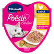 Adult Poésie Création Sauce, alu-bakke fjerkræ & grøntsager 85 g - Maxi Zoo Danmark
