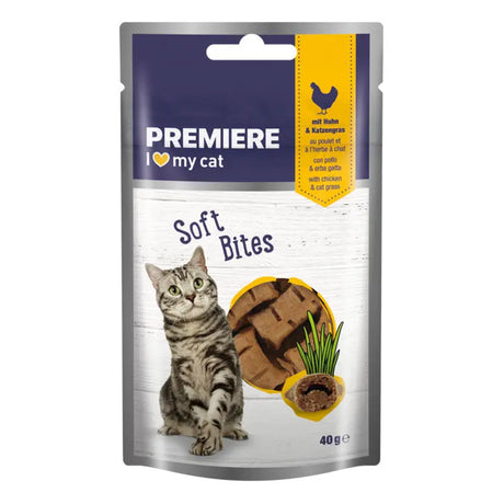 Soft Bites kylling & kattegræs 40 g - Maxi Zoo Danmark
