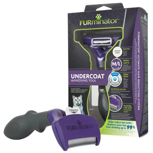 Karte kort hår kat medium/large FURMINATOR