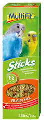 Undulat Sticks 2 x 30 g - Maxi Zoo Danmark