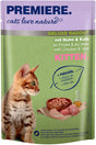 Kitten Deluxe Ragout, pouch kylling & kalv 100 g - Maxi Zoo Danmark