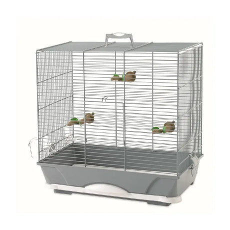 Fuglebur Primo 46 x 32 x 48 cm grå - Maxi Zoo Danmark