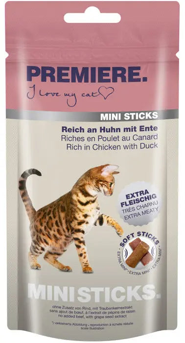 Mini Sticks kylling & and 50 g - Maxi Zoo Danmark