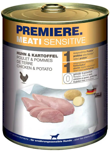 Adult Meati Sensitive, dåse kylling & kartoffel 800 g - Maxi Zoo Danmark