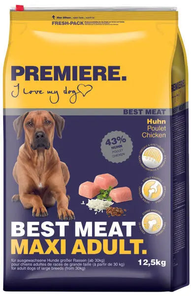 Adult Best Meat Maxi kylling 12,5 kg - Maxi Zoo Danmark