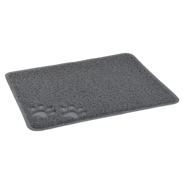 Måtte til kattebakke 37 x 45 cm grå - Maxi Zoo Danmark