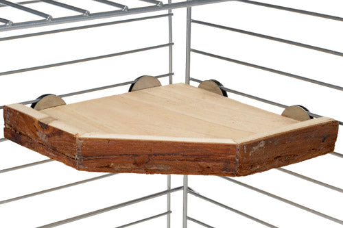 Platform Nils naturtræ 17 x 17 cm - Maxi Zoo Danmark