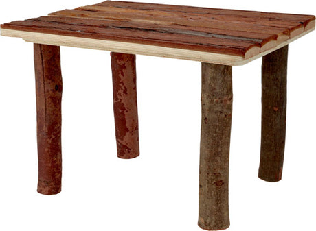 Læskur & platform Finja naturtræ 30 x 22 x 25 cm - Maxi Zoo Danmark