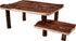 Læskur & platform naturtræ 37 x 17 x 28 cm - Maxi Zoo Danmark