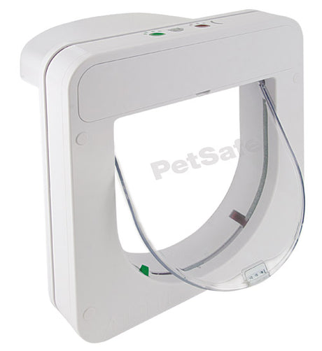 Kattelelem Microchip 100ML 4-vejs 23,2 x 23,2 cm hvid - Maxi Zoo Danmark