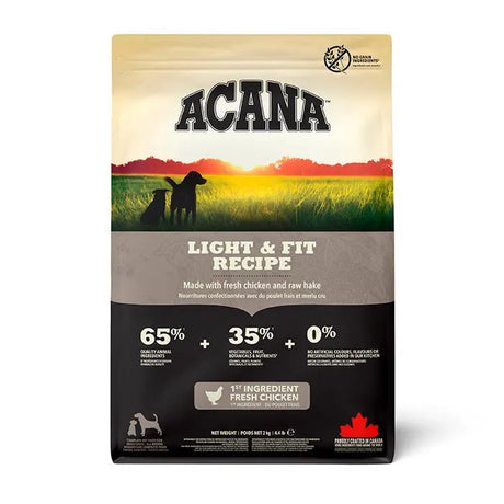 Adult Light & Fit fjerkræ, fisk & grønt 2 kg - Maxi Zoo Danmark
