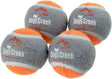 Tennisbolde Ibex 4 stk 6 cm orange/grå - Maxi Zoo Danmark