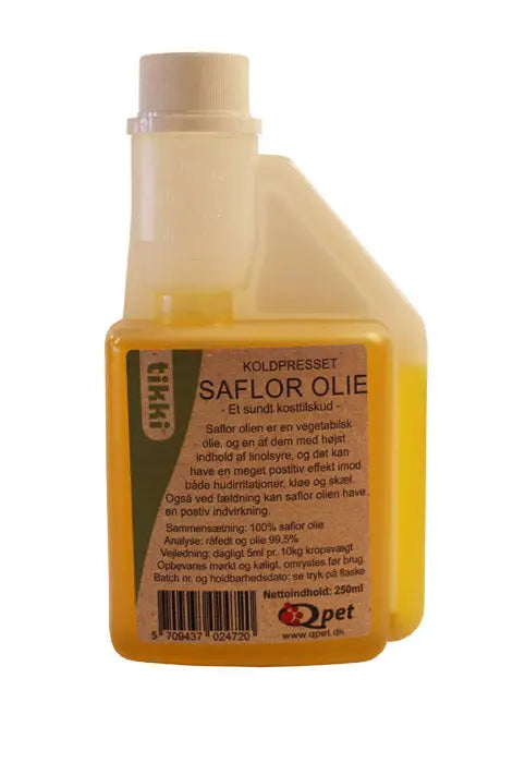 Saflor olie 250 ml - Maxi Zoo Danmark