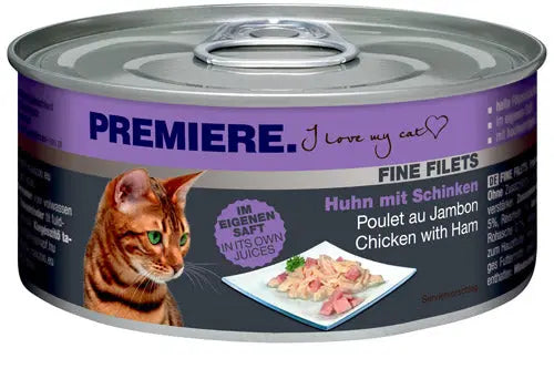 Adult Fine Filets, dåse kylling & skinke 80 g - Maxi Zoo Danmark