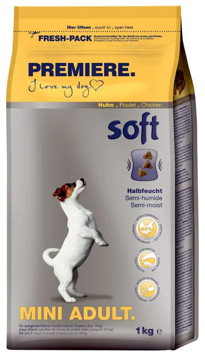 Adult Soft Mini kylling 1 kg - Maxi Zoo Danmark