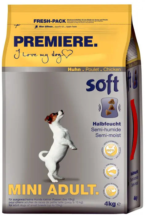 Adult Soft Mini kylling 4 kg - Maxi Zoo Danmark