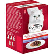 Adult, menuboks pouch kød 3 varianter 6x50 g - Maxi Zoo Danmark