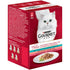 Adult, menuboks pouch fisk 3 varianter 6x50 g - Maxi Zoo Danmark