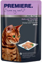 Adult Fine Filets Jelly, pouch kylling & tun 100 g - Maxi Zoo Danmark