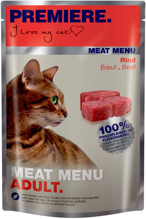 Adult Meat Menu, pouch okse 85 g