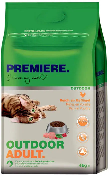 Adult Outdoor fjerkræ 4 kg PREMIERE