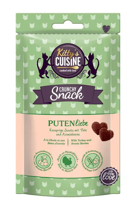Crunchy Snack Love kalkun 50 g - Maxi Zoo Danmark