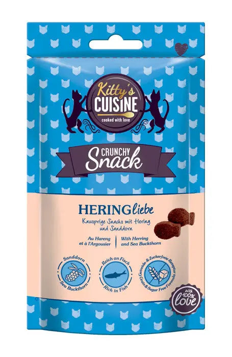Crunchy Snack Love sild 50 g - Maxi Zoo Danmark