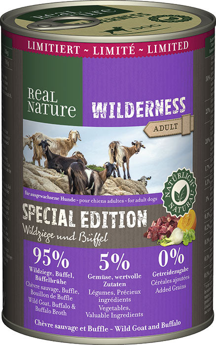 Adult Wilderness bjergged & bøffel 400 g - Maxi Zoo Danmark