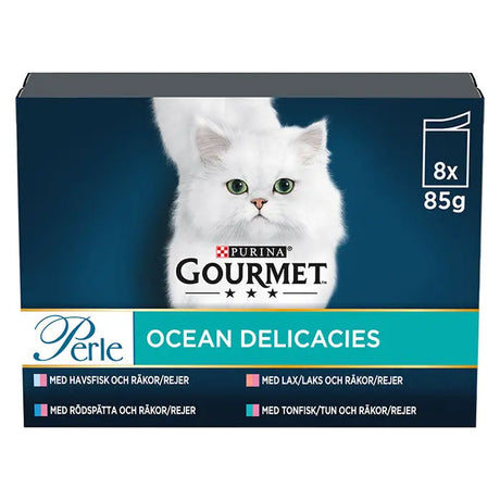 Adult menuboks, pouch hav delikatesser 8x85 g GOURMET