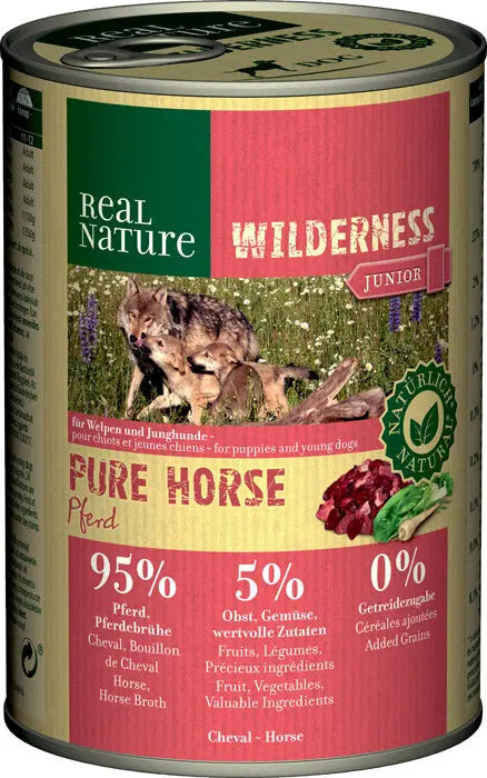 Junior Wilderness Pure Horse hest 400 g - Maxi Zoo Danmark