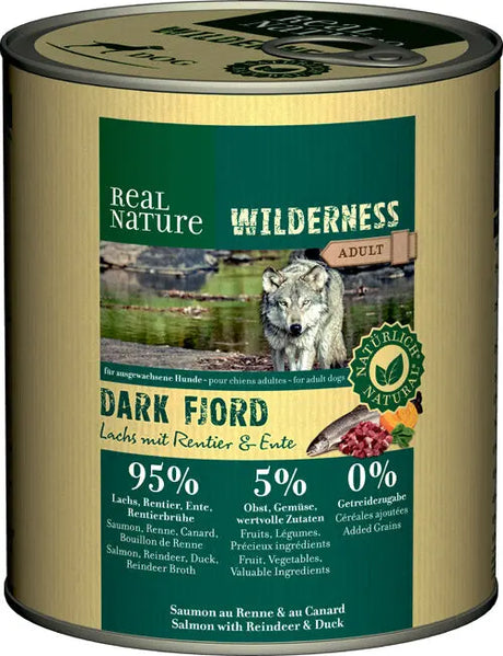 Adult Wilderness Dark Fjord 800 g REAL NATURE