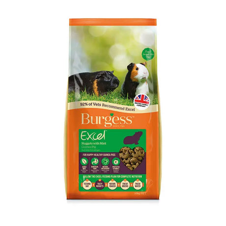 Burgess Excel Marsvin Mint 10 kg - Maxi Zoo Danmark