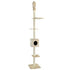 Kradsemiljø justerbart 240-260 cm beige