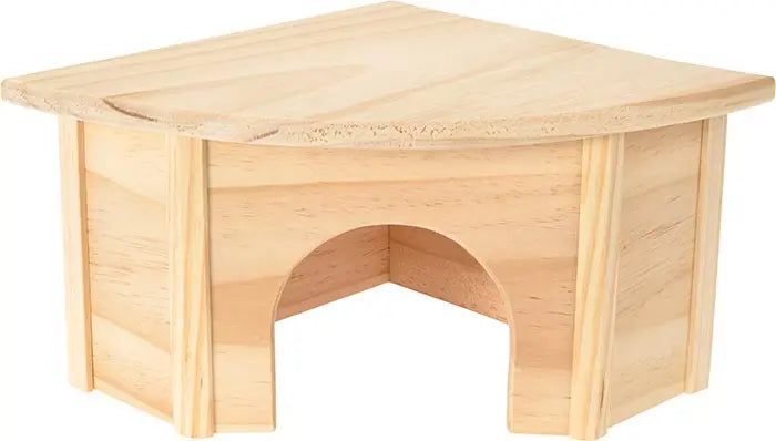 Hjørnetræhus Jule 30x30x18 cm - Maxi Zoo Danmark