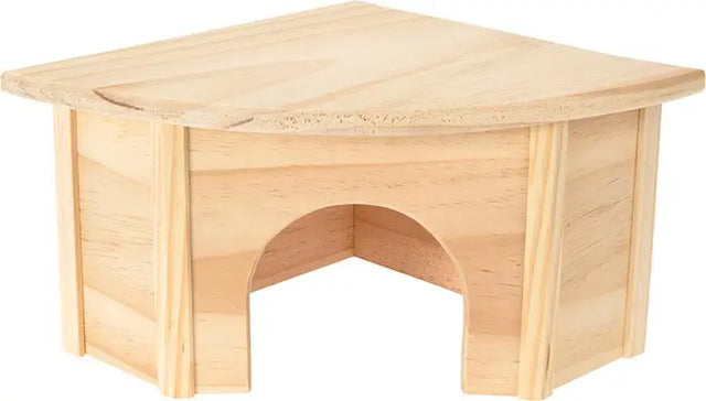 Hjørnetræhus Jule 30x30x18 cm - Maxi Zoo Danmark