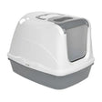 Kattetoilet Clean Cat m/si 43x57x45 cm mørkegrå - Maxi Zoo Danmark