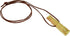 Dobbelt fløjte 6 cm brun