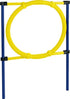 Agility-ring ca. 75x117 cm blå/gul - Maxi Zoo Danmark