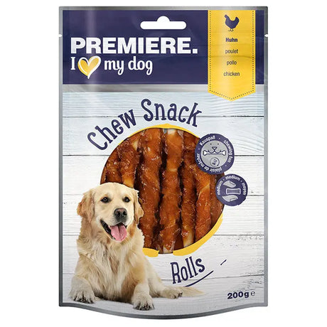Twistet Chewing-sticks kylling 200 g - Maxi Zoo Danmark