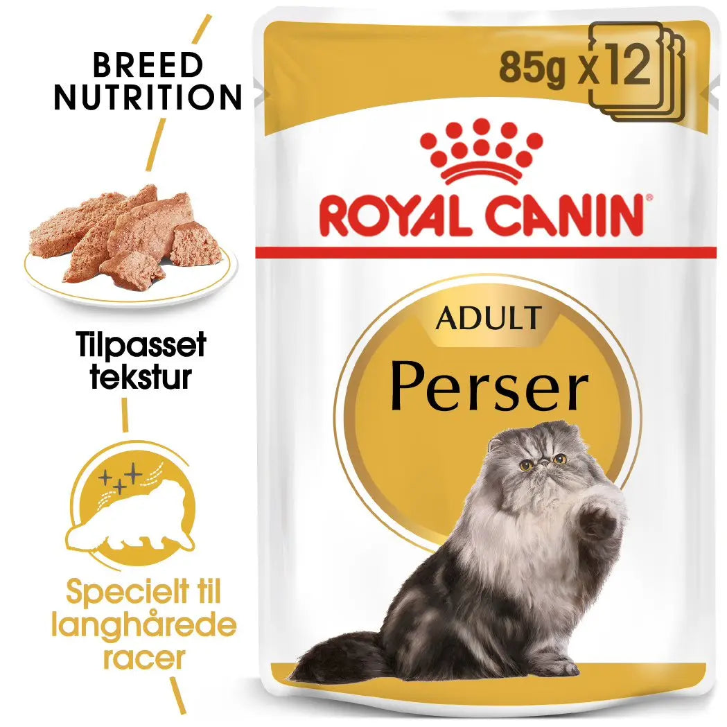 Adult Paté, menuboks pouch Persian 12x85 g - Maxi Zoo Danmark