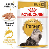 Adult Paté, menuboks pouch Persian 12x85 g - Maxi Zoo Danmark