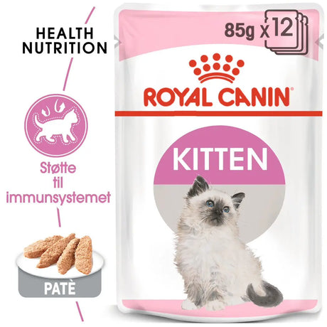 Kitten Paté, menuboks pouch 12x85 g - Maxi Zoo Danmark