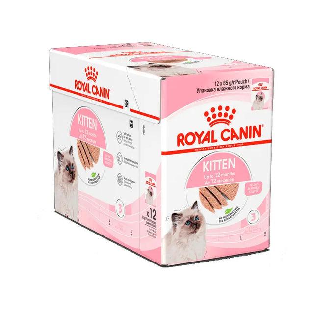 Kitten Paté, menuboks pouch 12x85 g - Maxi Zoo Danmark