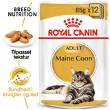 Adult Paté, menuboks pouch Maine Coon 12x85 g - Maxi Zoo Danmark