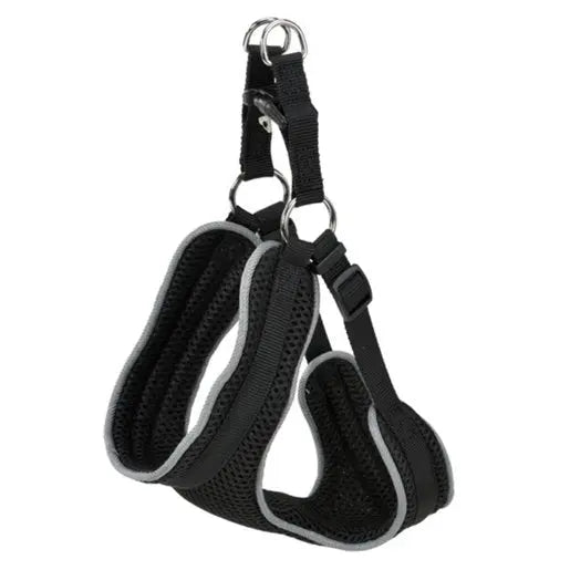 Sikkerhedssele Mesh til bil XS 43x41-48 cm grå - Maxi Zoo Danmark