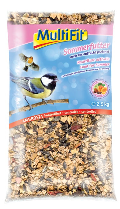 Vildtfuglefoder sommer2,5 kg - Maxi Zoo Danmark