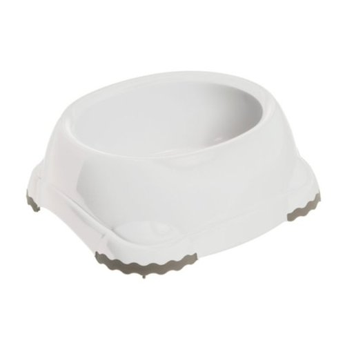 Plast mad & vandskål  Hvid - Maxi Zoo Danmark